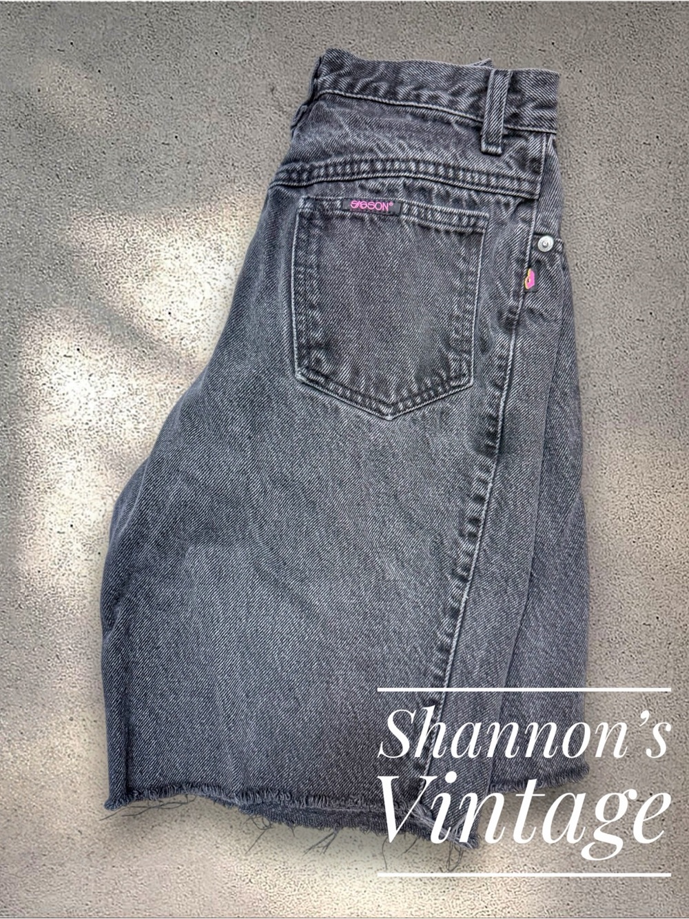 Sasson VNTG 1990s sz 26 Denim Shorts A8
